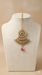 Regal Kundan & Ruby Maang Tikka