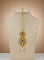 Heritage Filigree Maang Tikka with Gemstones