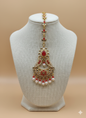 The Bridal Ruby & Pearl Maang Tikka